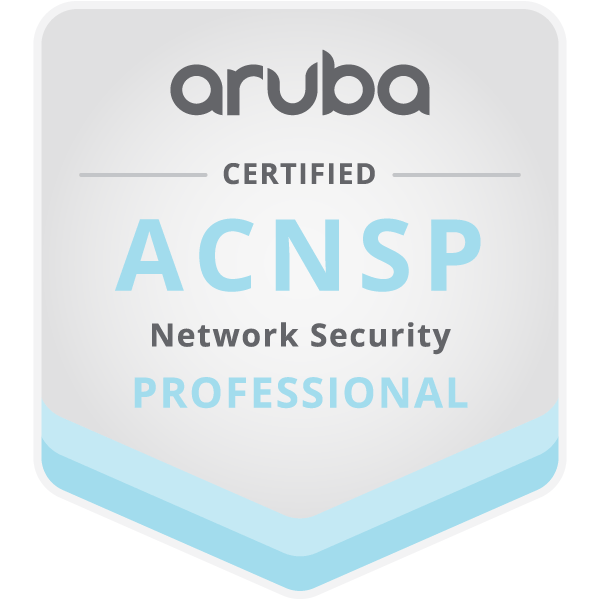 Aruba 认证网络安全专业工程师 (ACNSP)