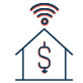 Icon for cost-effective Wi-Fi for working from home